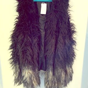Plus Size 28 Faux Fur Vest!